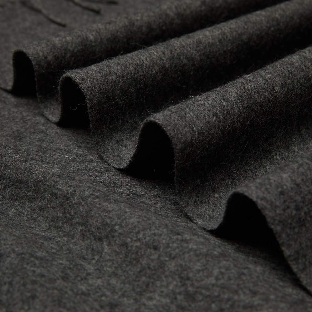 LaniLani 100% Merino Wool Scarf Shawl for Women, Warm and Oversized, Pashmina Cashmere feel, 78” x 28”, Winter Gift for Women