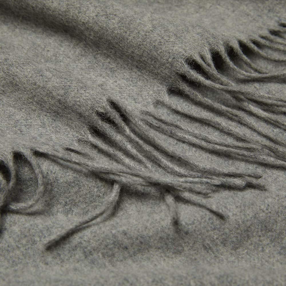 LaniLani 100% Merino Wool Scarf Shawl for Women, Warm and Oversized, Pashmina Cashmere feel, 78” x 28”, Winter Gift for Women