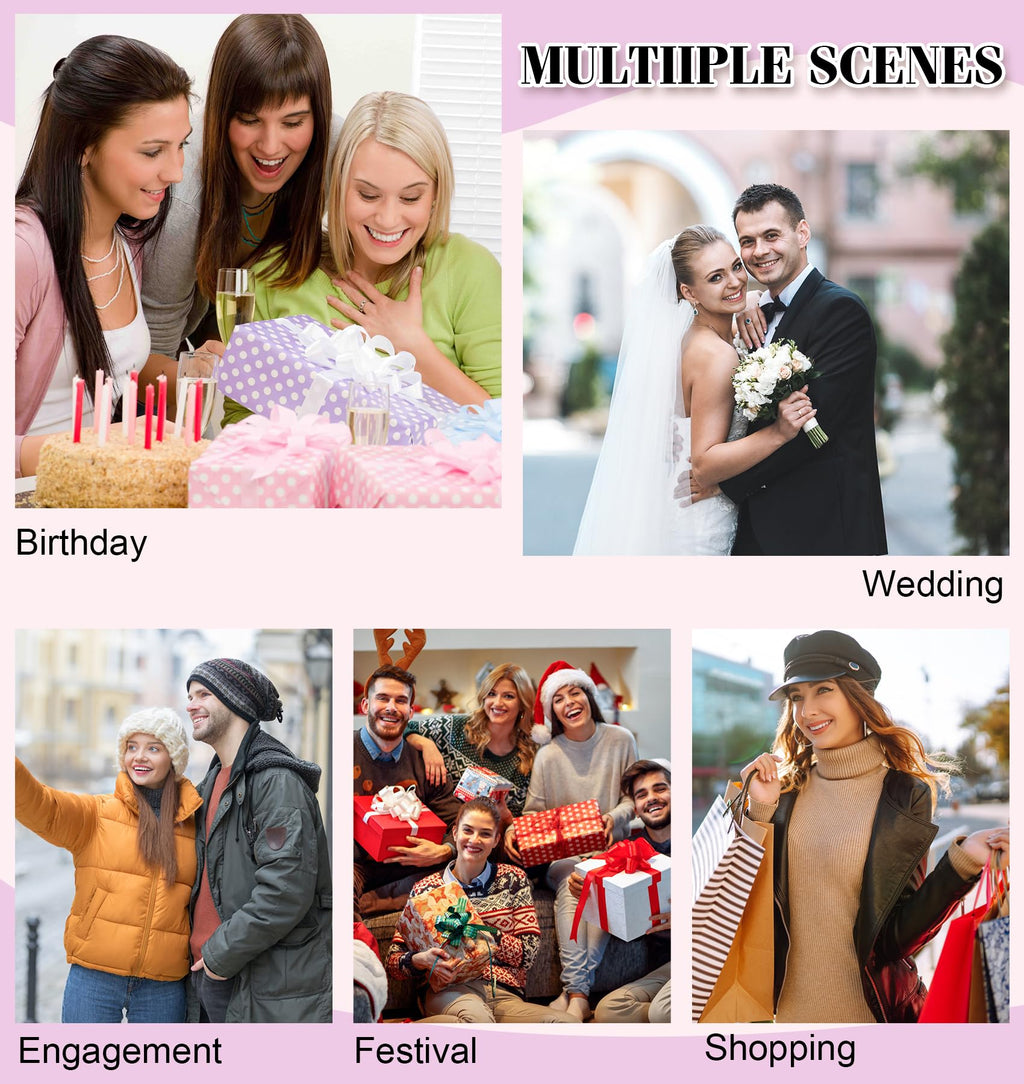 YSense Winter Scarf for Women, Fashion Long Plaid Scarves Warm Big Tartan Blanket Wrap Shawl Ladies Gifts