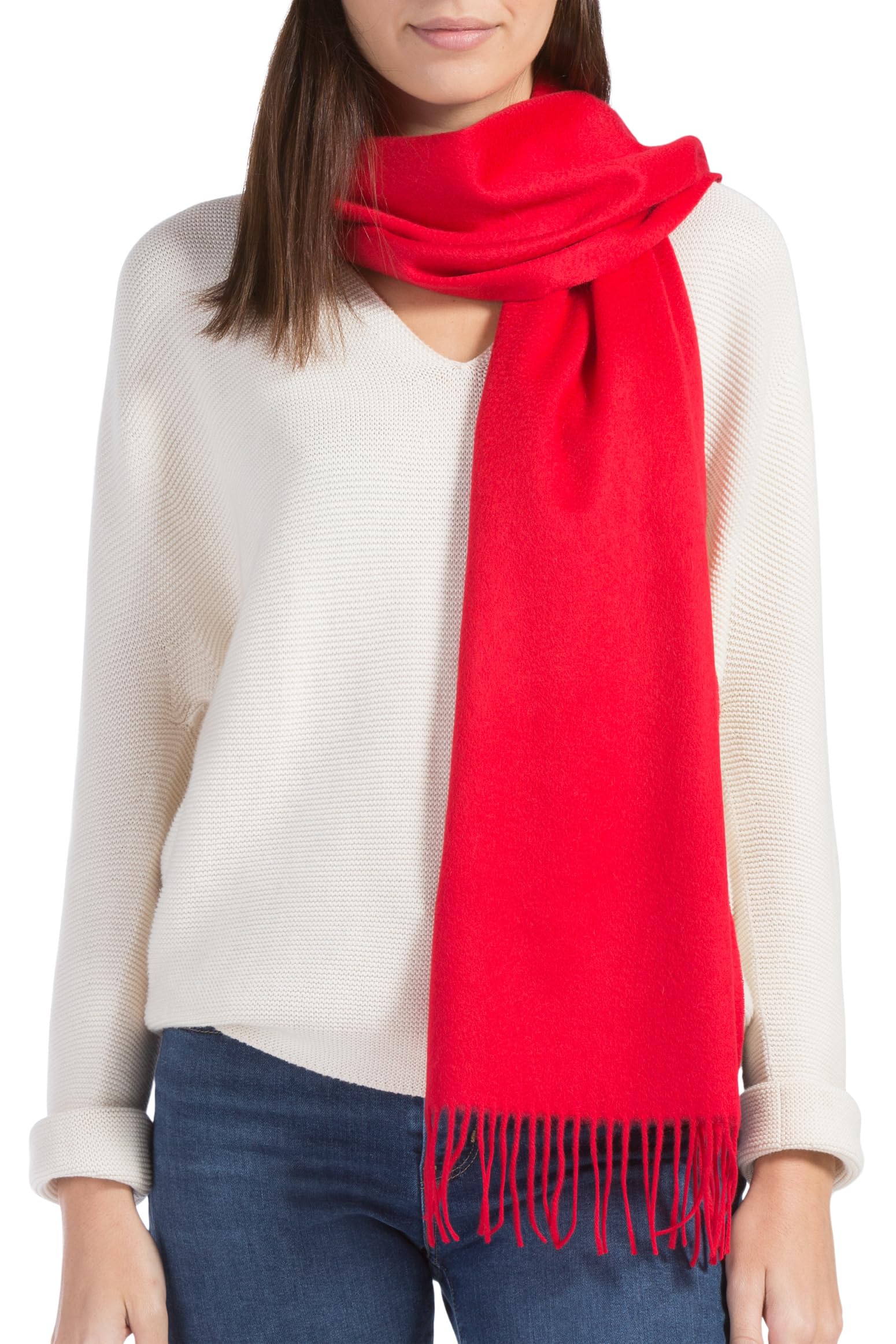 Fishers Finery Women's 100% Pure Cashmere Winter Scarf