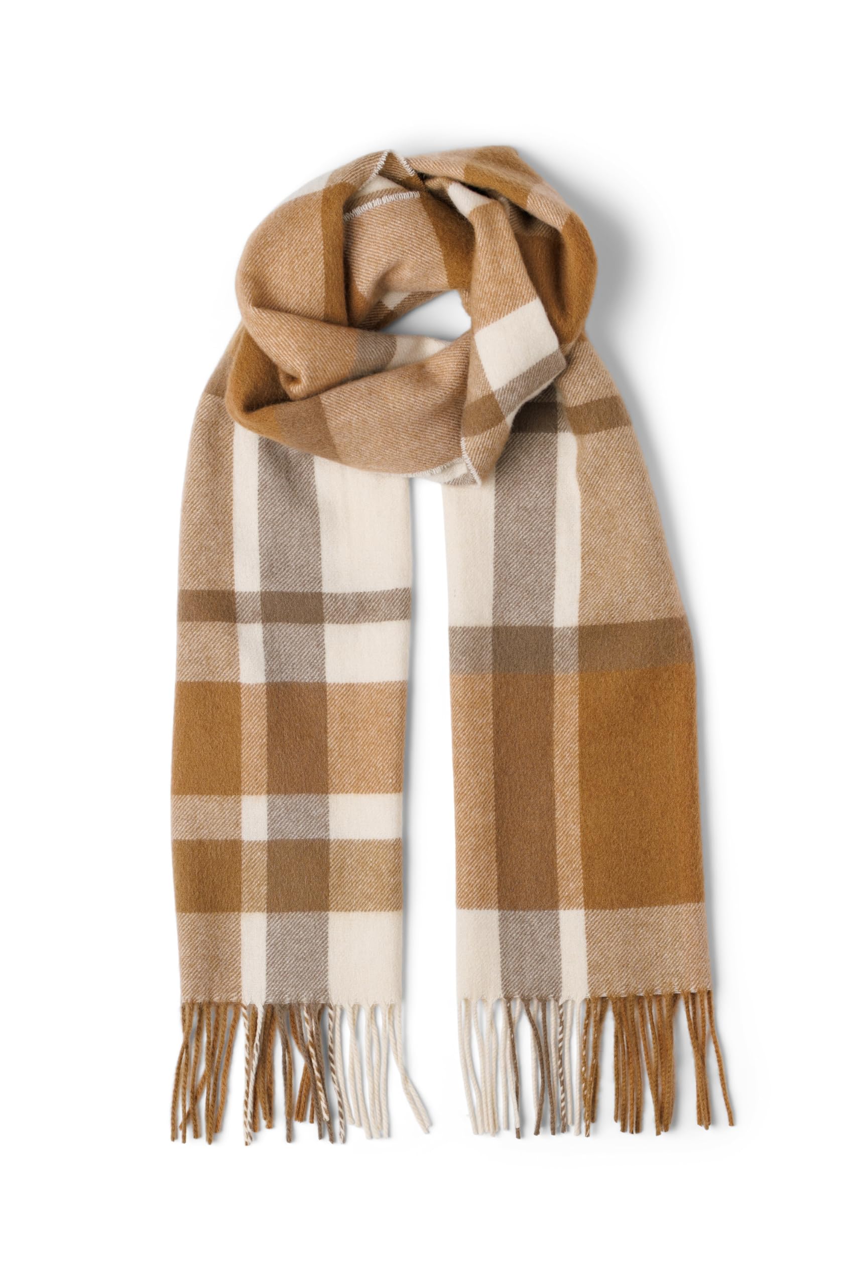 Fishers Finery Women's 100% Pure Cashmere Winter Scarf