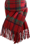 Winter Scarf for Women, Fashion Plaid Blanket Scarves with Fringe, Long Soft Scarf Shawl Wraps