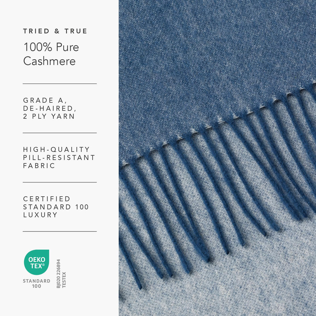 Fishers Finery Women's 100% Pure Cashmere Winter Scarf