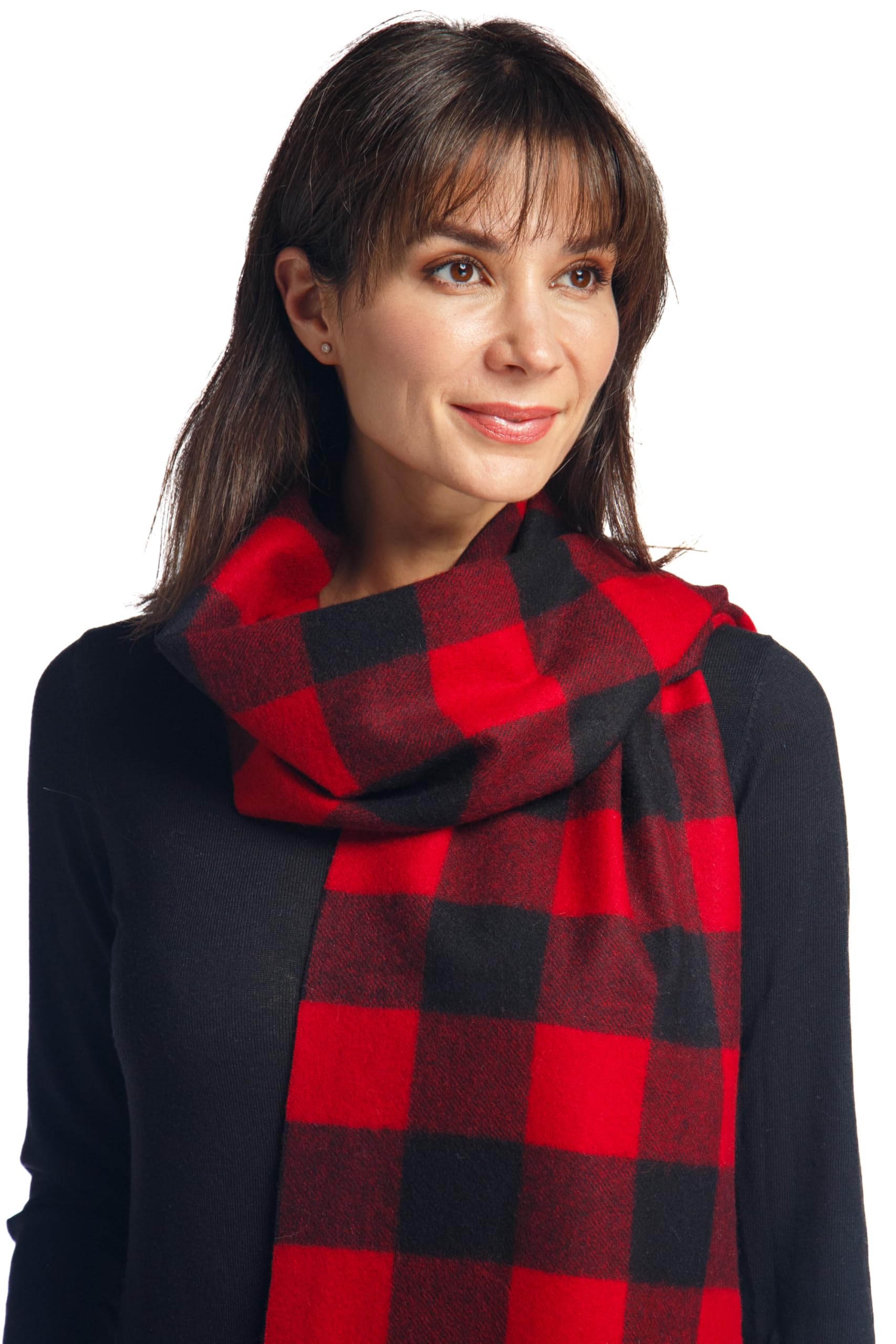 Fishers Finery Women's 100% Pure Cashmere Winter Scarf