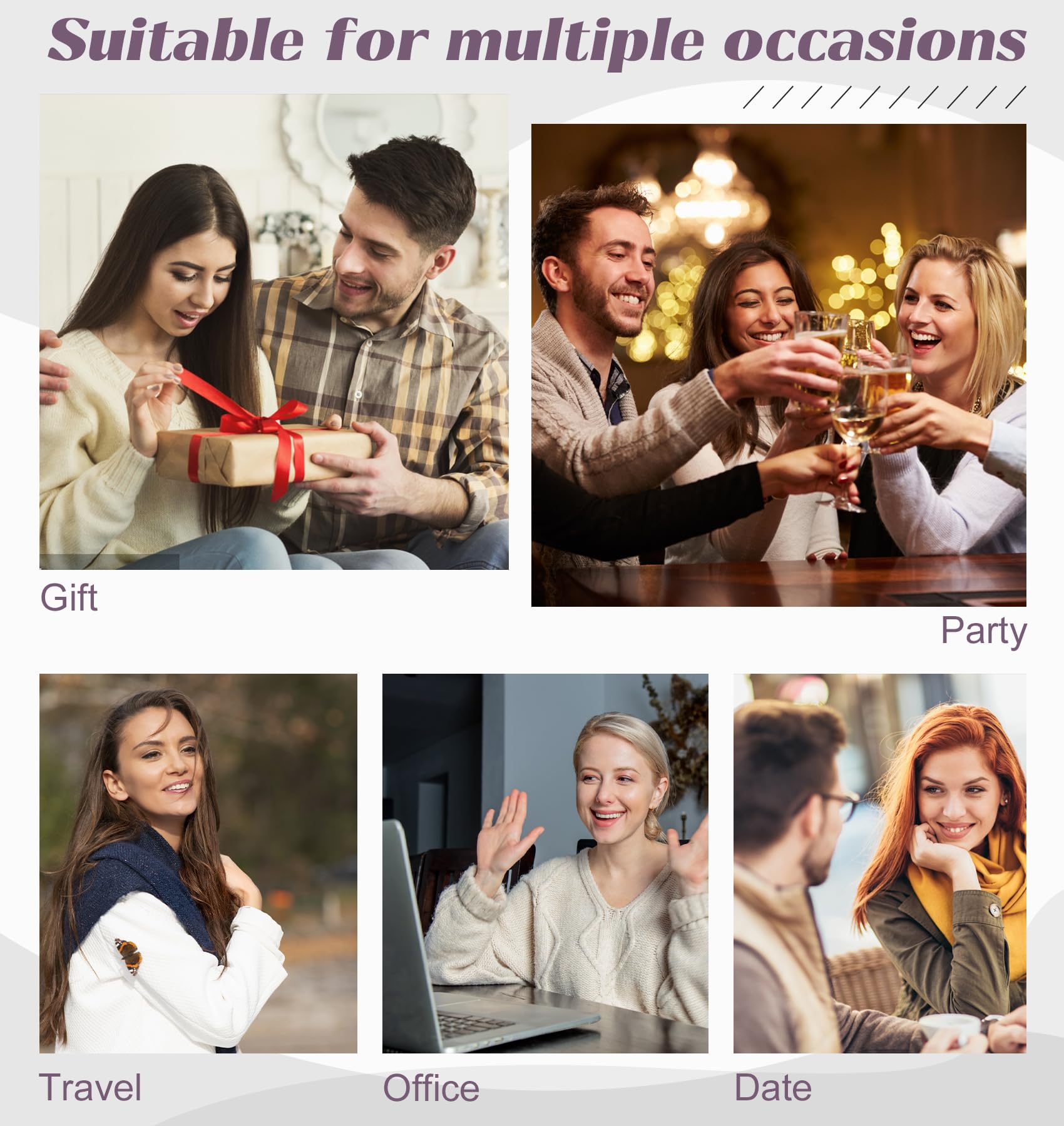 YSense Winter Scarf for Women, Fashion Long Plaid Scarves Warm Big Tartan Blanket Wrap Shawl Ladies Gifts