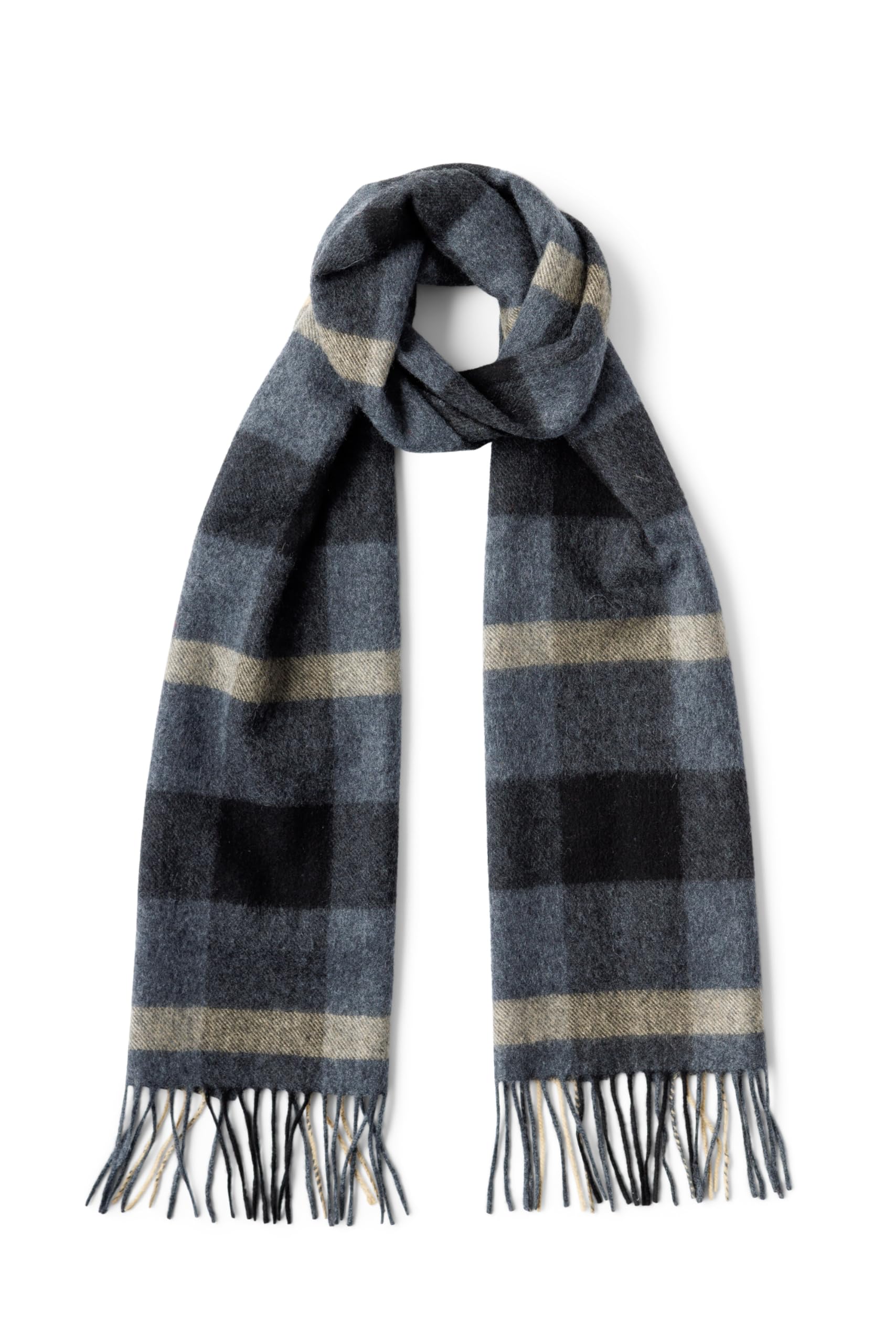 Fishers Finery Women's 100% Pure Cashmere Winter Scarf