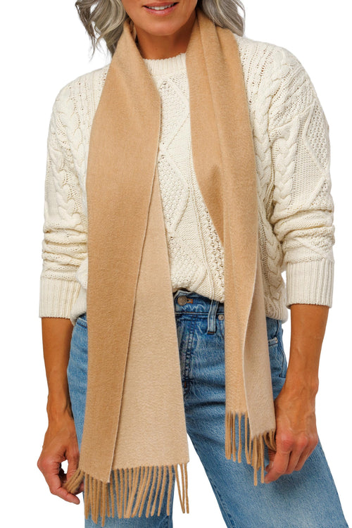 Fishers Finery Women's 100% Pure Cashmere Winter Scarf